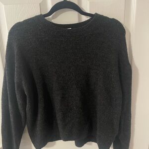 H&M Charcoal Crew Neck Sweater